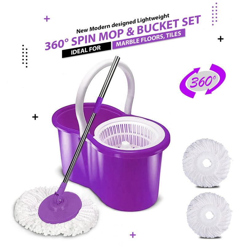 360° Spin Rotating MOP & Bucket Set