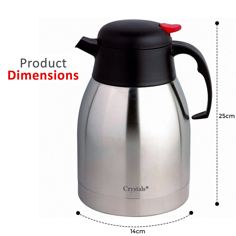 2L Steel Vacuum Kettle Flask