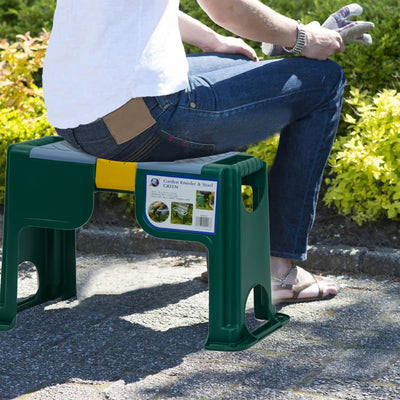 Portable 3in1 Garden Kneeler + Gardening Gloves