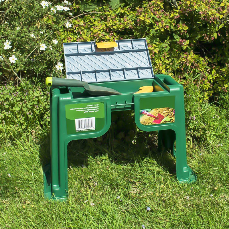 Portable 3in1 Garden Kneeler + Gardening Gloves