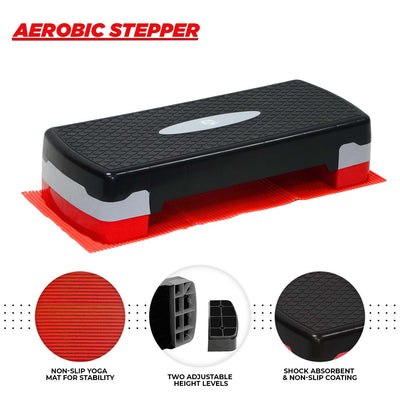 Aerobic Fitness Yoga Step With Mat