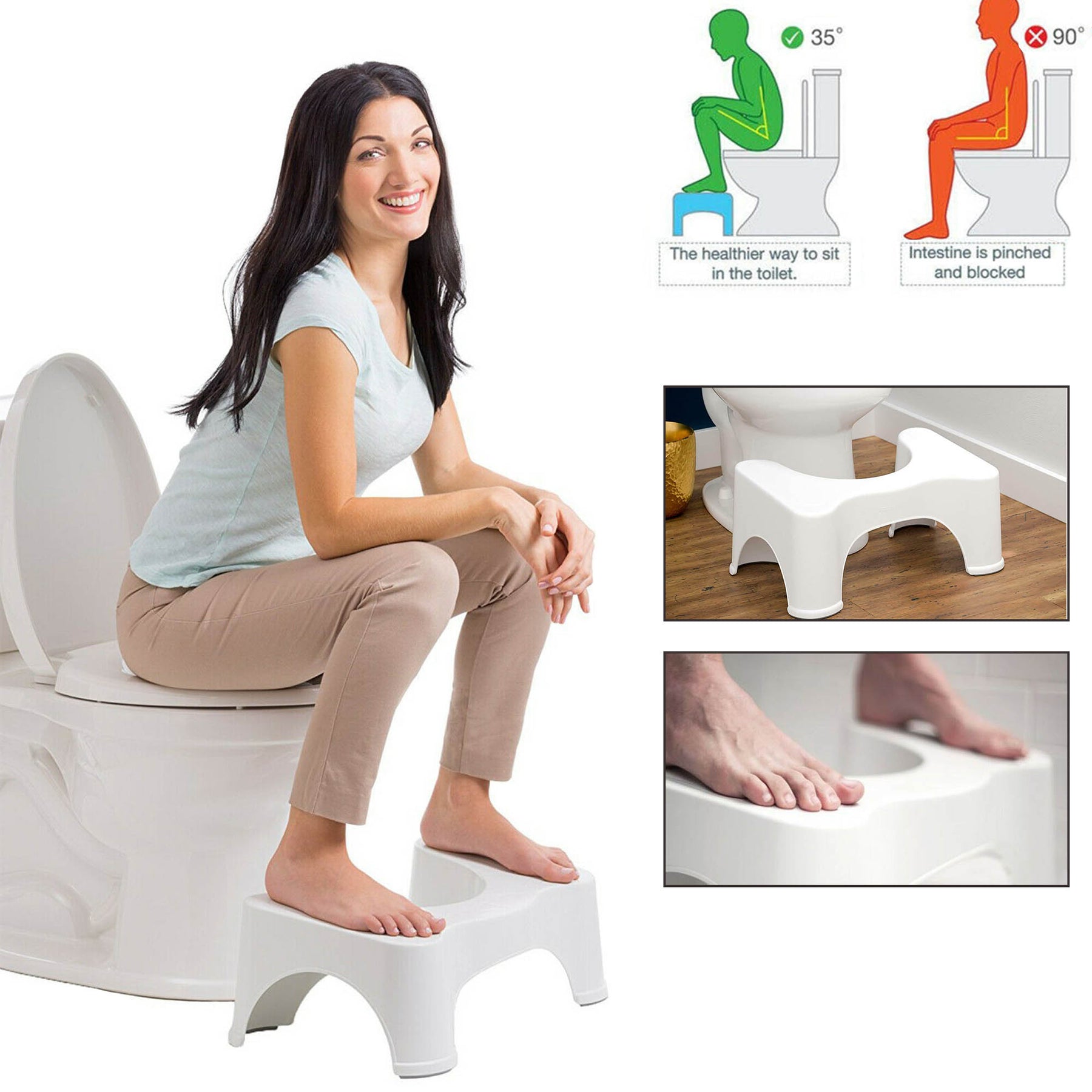Wc Stool Squatting Toilet Stool | Dennyshop UK