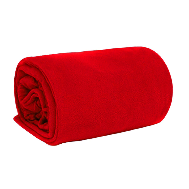 Sleeved Blanket Wrap Red