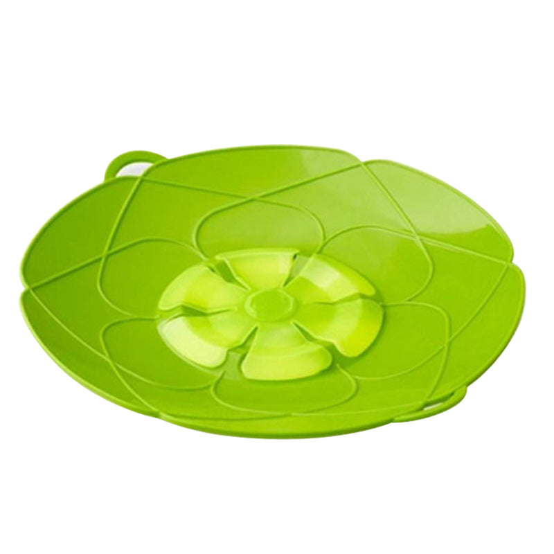 Spill Stopper Silicone Lid Cover Green