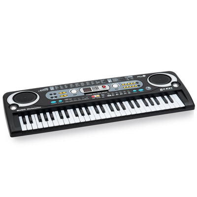 54 Keys Electronic Keyboard Piano + Microphone