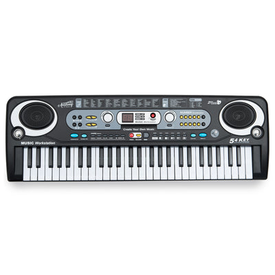 54 Keys Electronic Keyboard Piano + Microphone