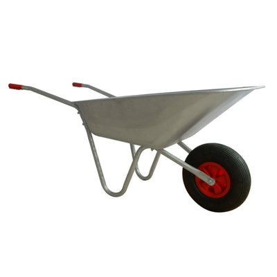 65 Liter Wheelbarrow Metal Cart Heavy Duty
