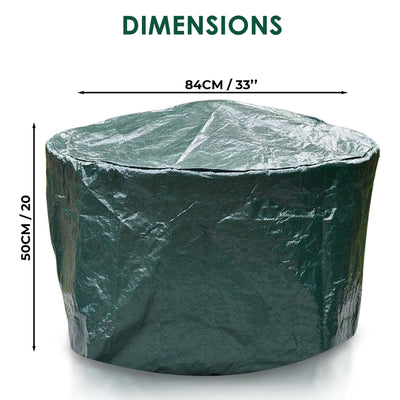 Large Fire Pit Cover - Green