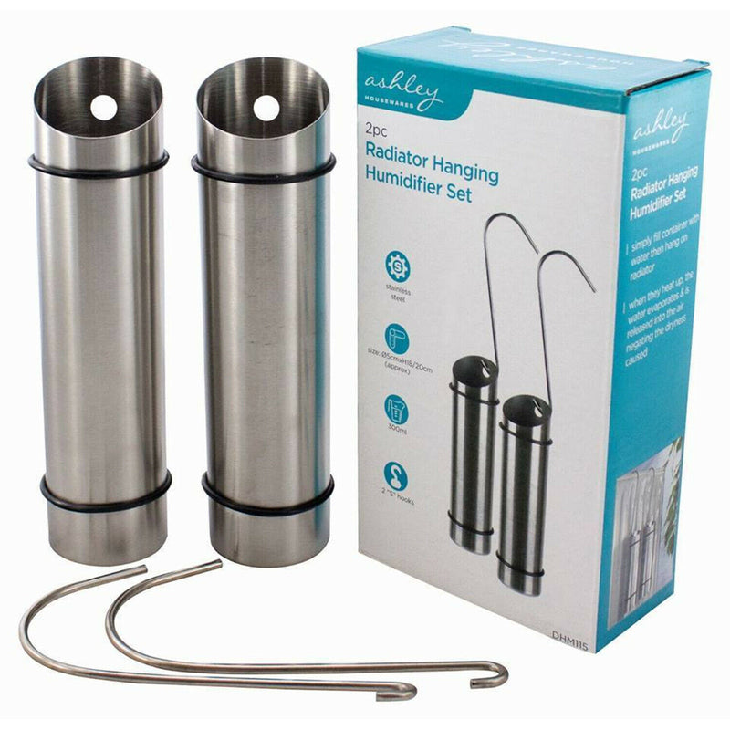 2Pc Stainless Steel Hanging Humidifiers