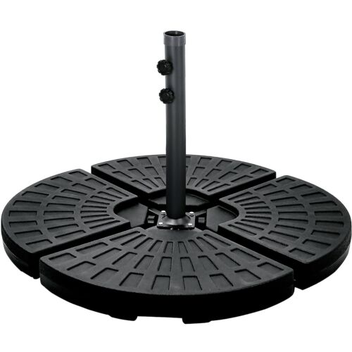 4 Pcs Cantilever Parasol Base - Black